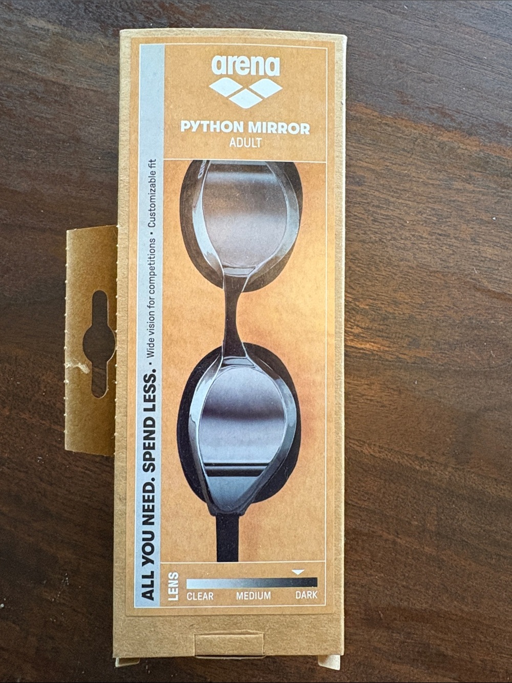 Arena Python Mirrored Goggles